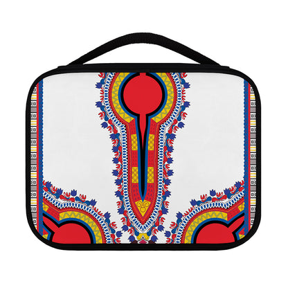 Red And White African Dashiki Print Classic Bible Case