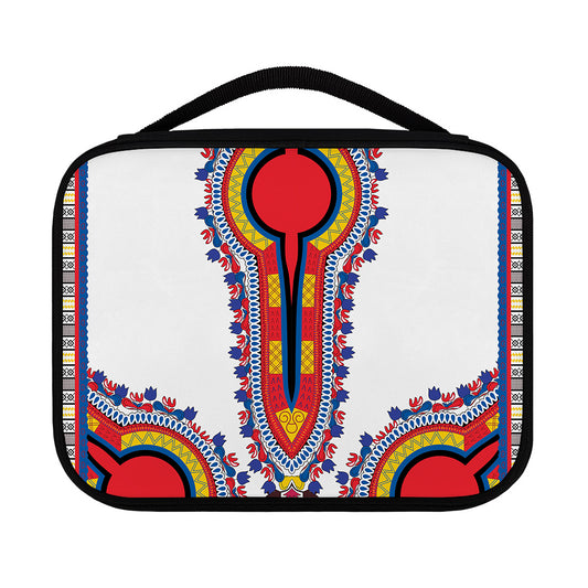 Red And White African Dashiki Print Classic Bible Case