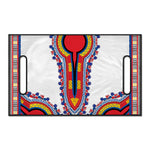 Red And White African Dashiki Print Golf Cart Seat Cover
