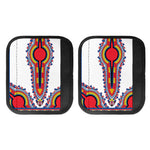 Red And White African Dashiki Print Handle Covers