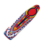 Red And White African Dashiki Print Ironing Board Cover