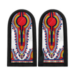 Red And White African Dashiki Print Skillet Handle Cover