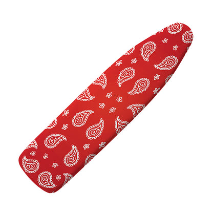 Red And White Bandana Print Ironing Board Cover