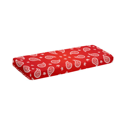 Red And White Bandana Print Piano Keyboard Cover