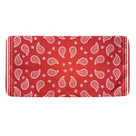 Red And White Bandana Print Towel