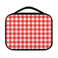 Red And White Buffalo Check Print Classic Bible Case