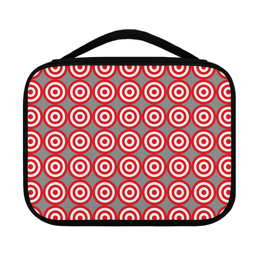 Red And White Bullseye Target Print Classic Bible Case