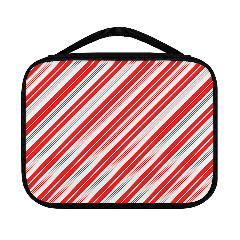 Red And White Candy Cane Stripe Print Classic Bible Case