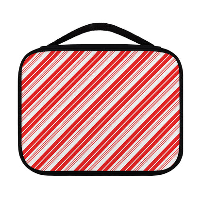 Red And White Candy Cane Stripe Print Classic Bible Case
