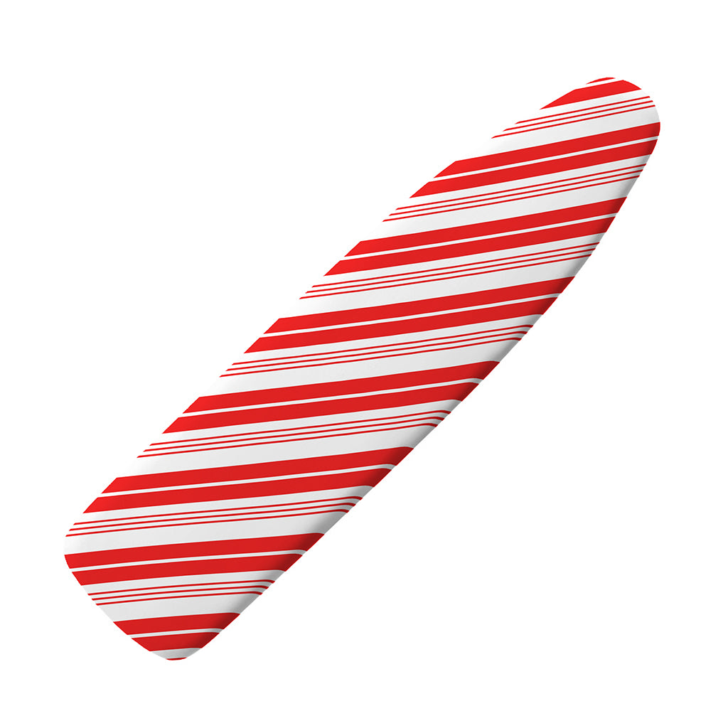 Red And White Candy Cane Stripe Print Ironing Board Cover