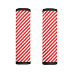 Red And White Candy Cane Striped Print Handle Covers
