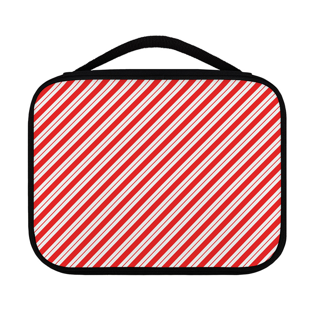 Red And White Candy Cane Stripes Print Classic Bible Case