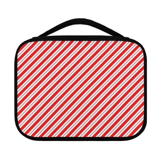 Red And White Candy Cane Stripes Print Classic Bible Case