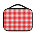 Red And White Check Pattern Print Classic Bible Case