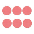 Red And White Check Pattern Print Coaster Set