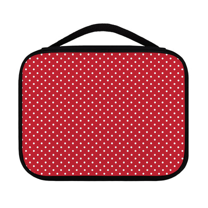 Red And White Christmas Dots Print Classic Bible Case