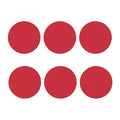 Red And White Christmas Dots Print Coaster Set