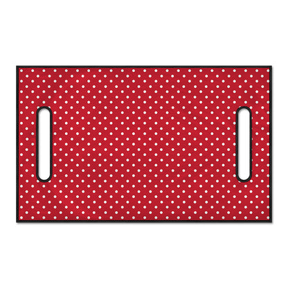 Red And White Christmas Dots Print Golf Cart Seat Cover