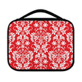 Red And White Damask Pattern Print Classic Bible Case