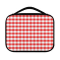 Red And White Gingham Pattern Print Classic Bible Case