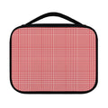 Red And White Glen Plaid Print Classic Bible Case