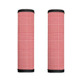 Red And White Glen Plaid Print Handle Covers