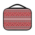 Red And White Native Tribal Print Classic Bible Case