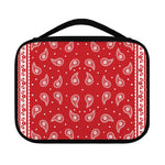 Red And White Paisley Bandana Print Classic Bible Case