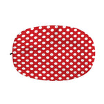 Red And White Polka Dot Pattern Print Car Side Mirror Covers