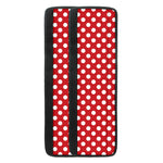Red And White Polka Dot Pattern Print Refrigerator Handle Covers