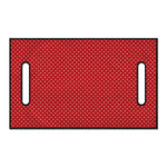 Red And White Polka Dot Print Golf Cart Seat Cover
