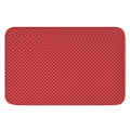 Red And White Polka Dot Print Indoor Door Mat