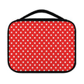 Red And White Star Pattern Print Classic Bible Case