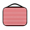 Red And White Striped Pattern Print Classic Bible Case