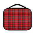 Red And White Tartan Pattern Print Classic Bible Case