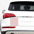 Red And White Tattersall Pattern Print Car Sticker