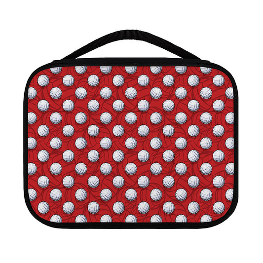 Red And White Volleyball Pattern Print Classic Bible Case