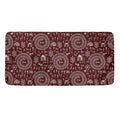 Red And White Warli Tribal Print Towel