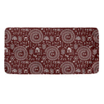 Red And White Warli Tribal Print Towel