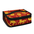 Red And Yellow Chinese Zodiac Print Small Lunch Bag