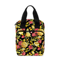 Red And Yellow Flowers Print Bible Tote Bag