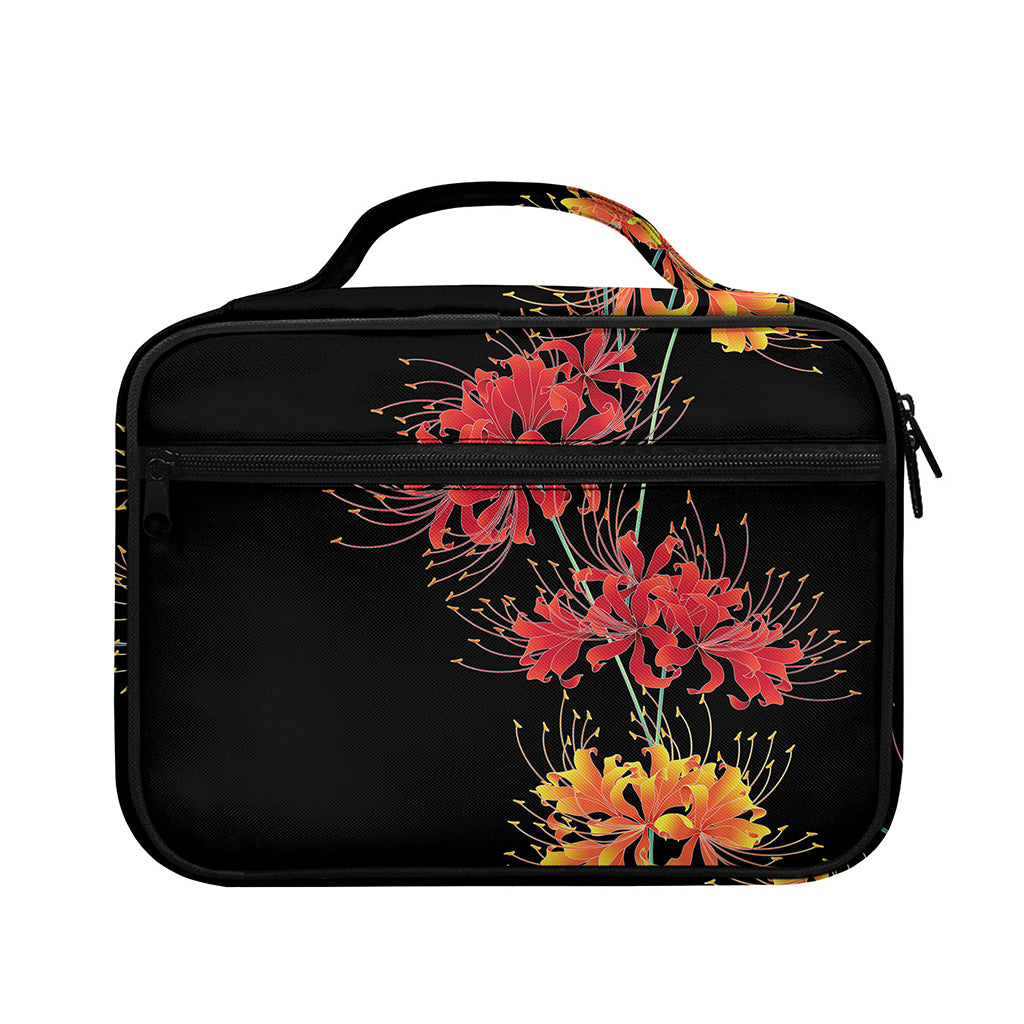 Red And Yellow Japanese Amaryllis Print Briefcase Bible Bag
