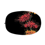 Red And Yellow Japanese Amaryllis Print Car Side Mirror Covers