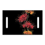 Red And Yellow Japanese Amaryllis Print Golf Cart Seat Cover