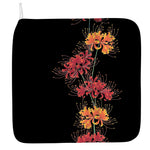 Red And Yellow Japanese Amaryllis Print Hand Towel