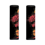Red And Yellow Japanese Amaryllis Print Handle Covers