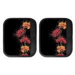 Red And Yellow Japanese Amaryllis Print Handle Covers