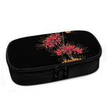 Red And Yellow Japanese Amaryllis Print Insulin Cooler Travel Case