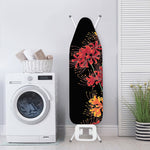 Red And Yellow Japanese Amaryllis Print Ironing Board Cover