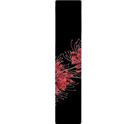 Red And Yellow Japanese Amaryllis Print Table Runner